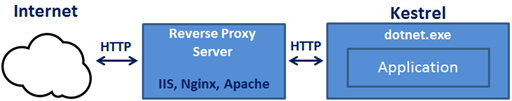 Kestrel with reverse proxy